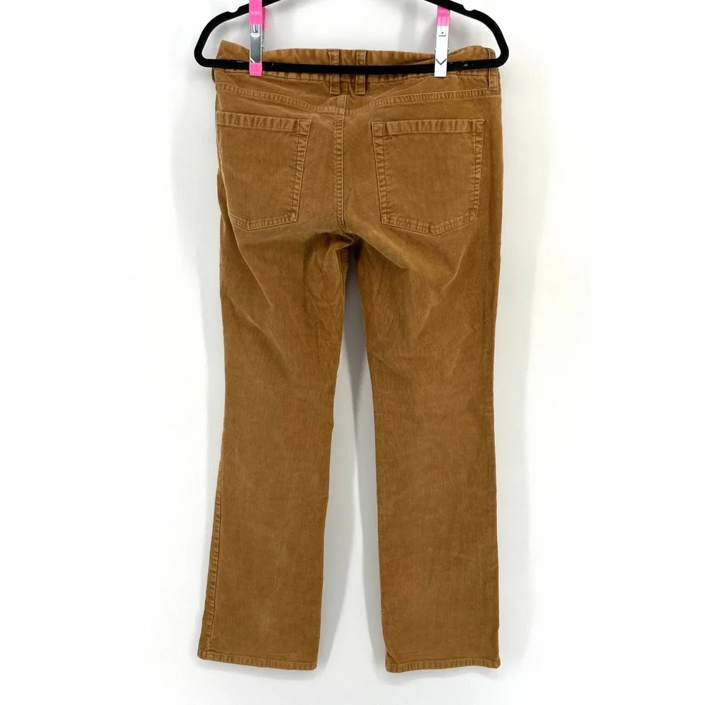 J.Crew Favorite Fit Corduroy Pants Mens 30R Tan Camel Brown Stretch Casual‎